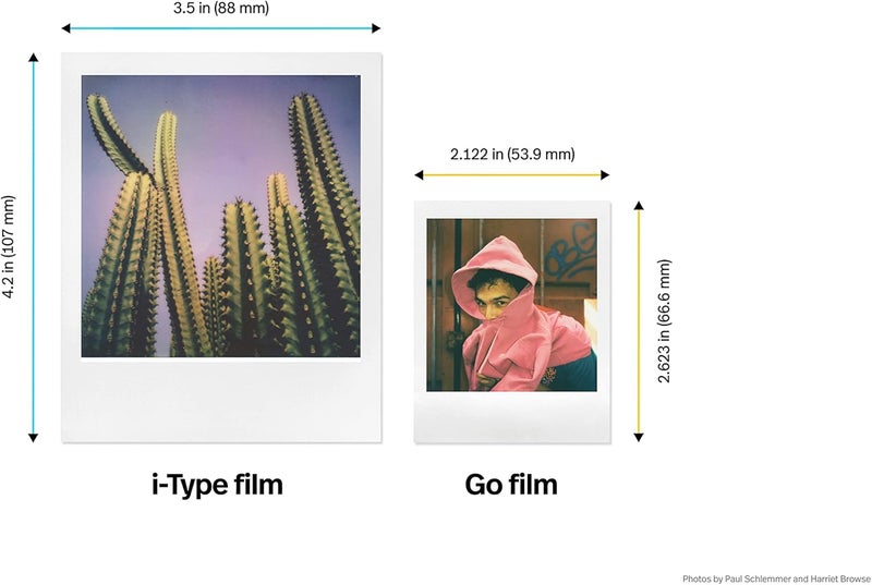 Polaroid فيلم جو كولور الفوري - عبوة مزدوجة (16 صورة) - أصغر فيلم لكاميرا جو - إطار أبيض، جمالية أيقونية - وقت التطوير 10-15 دقيقة - Image 3
